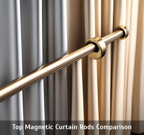 strong magnetic curtain rods